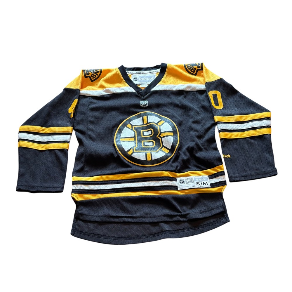 Reebok Boston Bruins Tuukka Rask‎ 40 NHL Youth Jersey Black Gold S/M